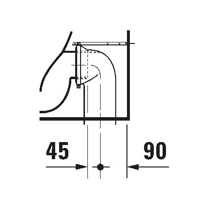 Duravit 21150900002 - Podlahové WC D-CODE keramika/lesklá biela