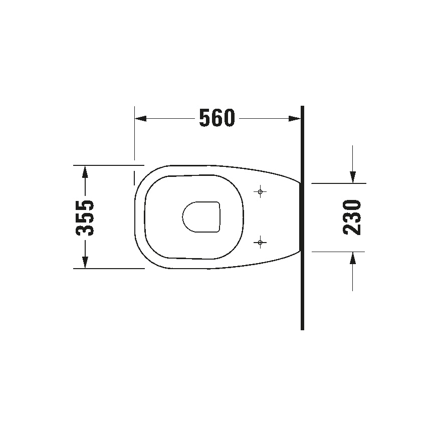 Duravit 21150900002 - Podlahové WC D-CODE keramika/lesklá biela