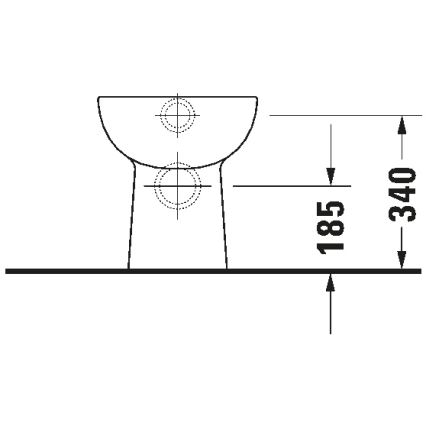 Duravit 21150900002 - Podlahové WC D-CODE keramika/lesklá biela
