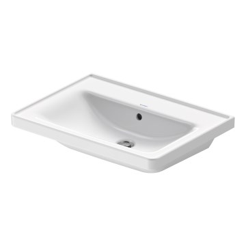 Duravit 2367650060 - Závesné umývadlo D-NEO 65x48 cm keramika/lesklá biela