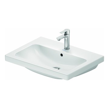 Duravit 23996500002 - Závesné umývadlo D-CODE 65x48 cm keramika/lesklá biela