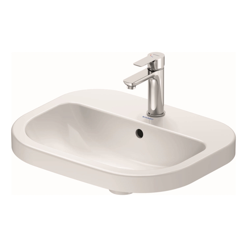 Duravit 24025500002 - Závesné umývadlo D-CODE 55x44 cm keramika/lesklá biela