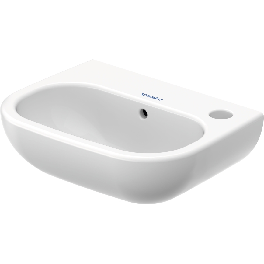 Duravit 7053600082 - Závesné umývadlo D-CODE 36x27 cm keramika/lesklá biela