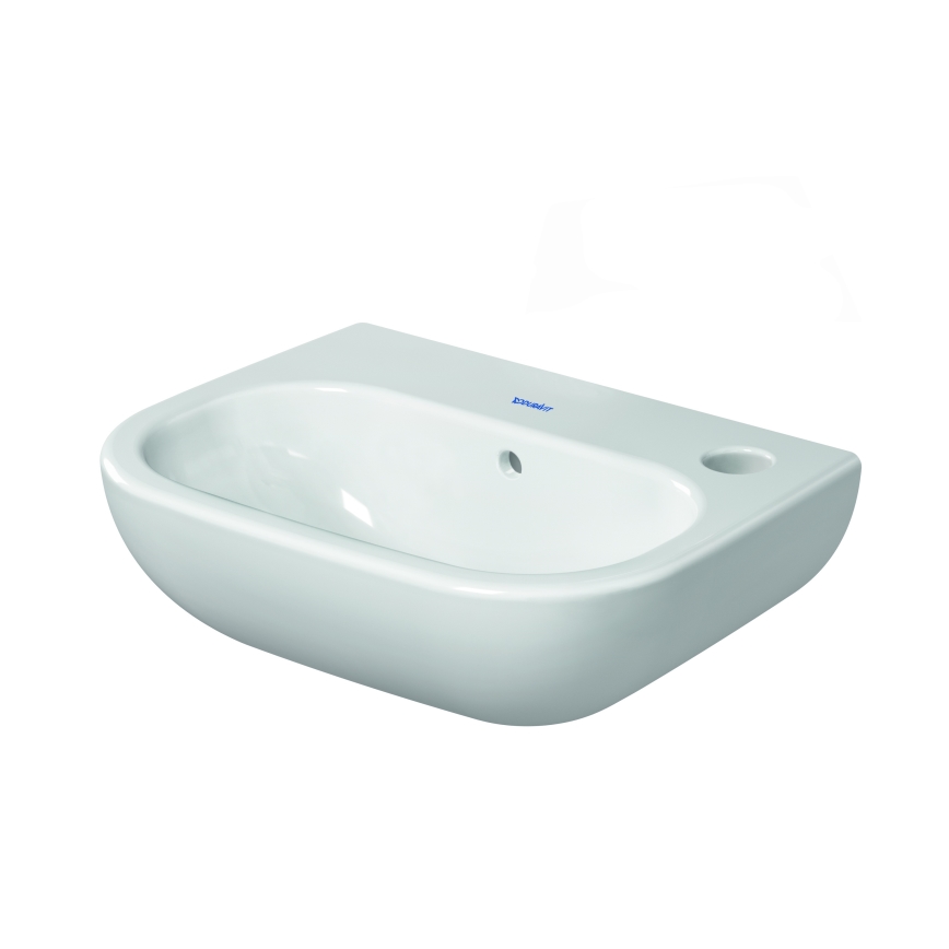 Duravit 7053600082 - Závesné umývadlo D-CODE 36x27 cm keramika/lesklá biela