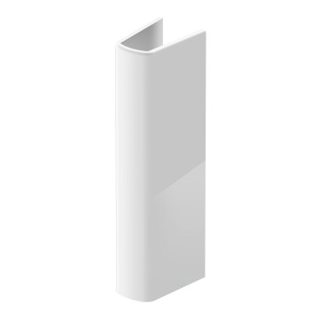 Duravit 8632700002 - Kryt sifónu D-CODE 70,5x19 cm keramika/lesklá biela