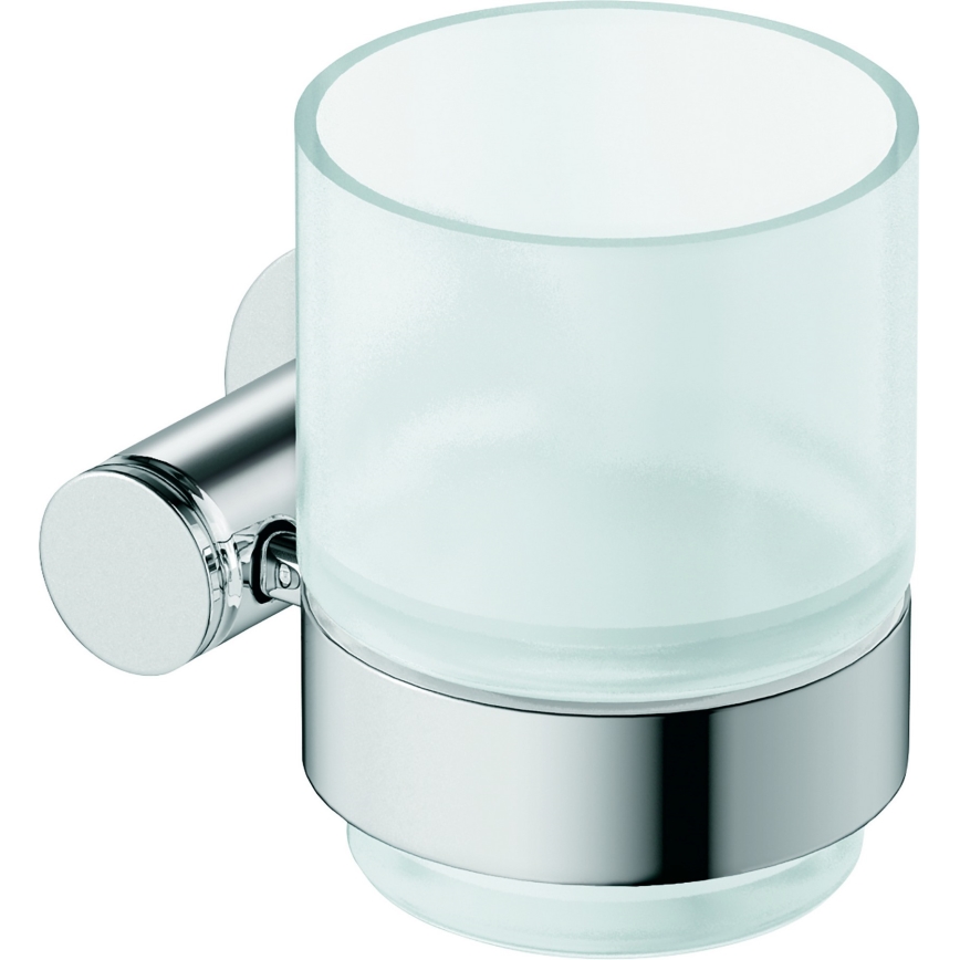 Duravit 99201000 - Nástenný držiak na zubné kefky D-CODE pravý lesklý chróm