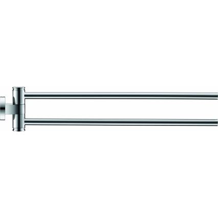 Duravit 99221000 - Nástenný vešiak na uteráky D-CODE 44,7 cm lesklý chróm