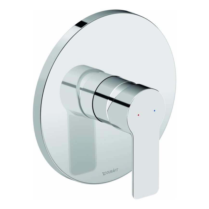 Duravit DC4210010010 - Sprchová batéria pre podomietkovú inštaláciu D-CODE, lesklý chróm