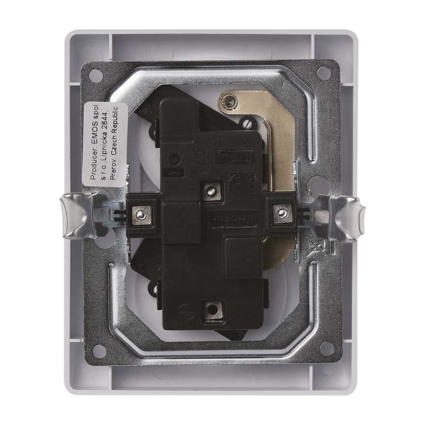 Dvojitá zásuvka domová FRENCH 250V/16A
