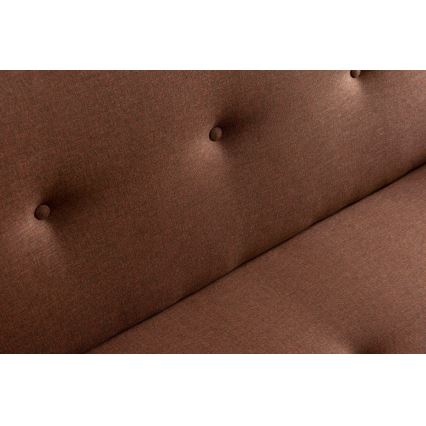 Dvojmiestná pohovka NARA hnedá