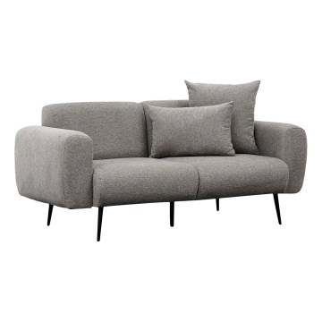 Dvojmiestná pohovka PISA svetlosivá