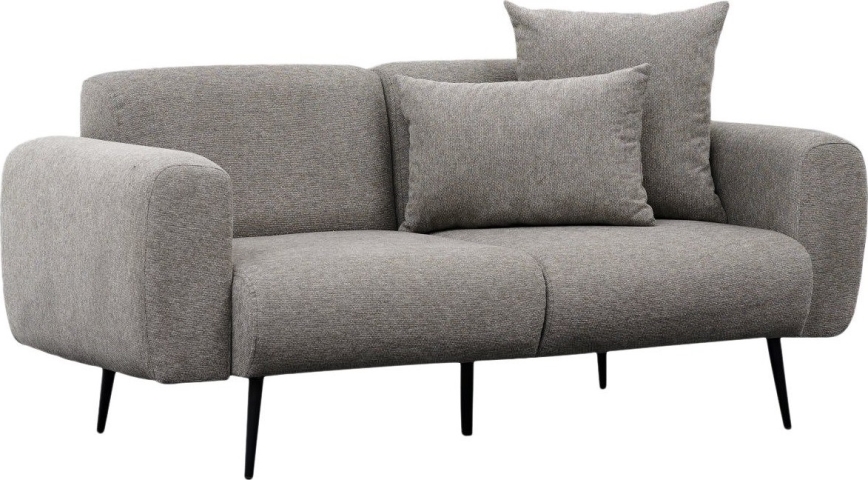 Dvojmiestná pohovka PISA svetlosivá