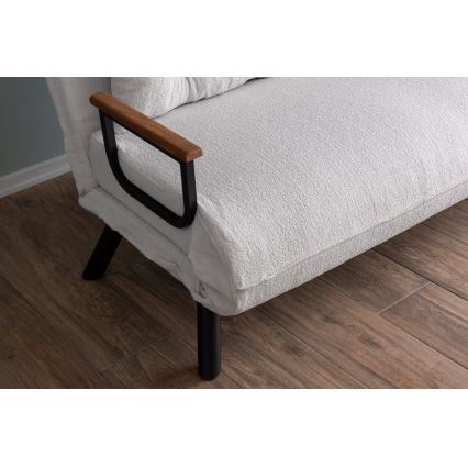 Dvojmiestná rozkladacia pohovka QIRA biela