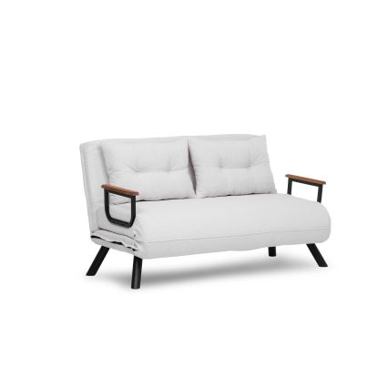 Dvojmiestná rozkladacia pohovka QIRA biela