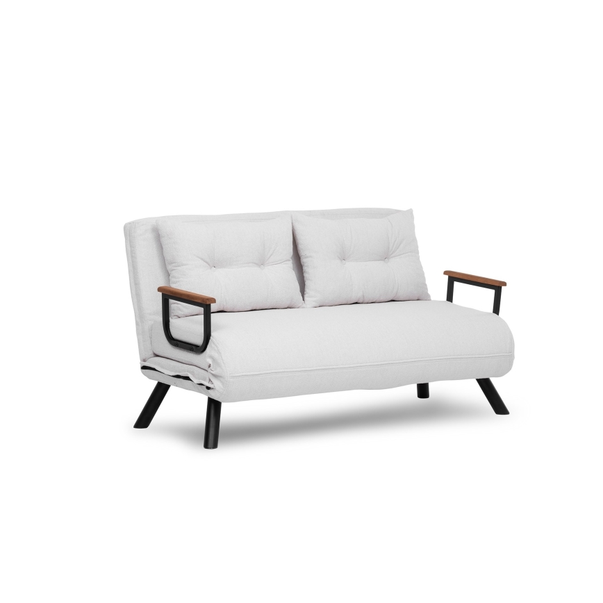 Dvojmiestná rozkladacia pohovka QIRA biela