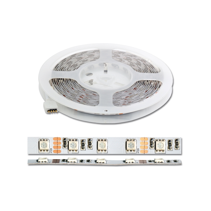 LED RGB pásik 5 m LED/72W/230V + diaľkové ovládanie