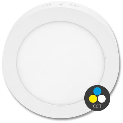 LED Stropné svietidlo LADA LED/25W/230V 3000/4000/6000K pr. 30 cm biela