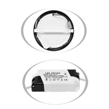 LED Stropné svietidlo LADA LED/25W/230V 3000/4000/6000K pr. 30 cm biela