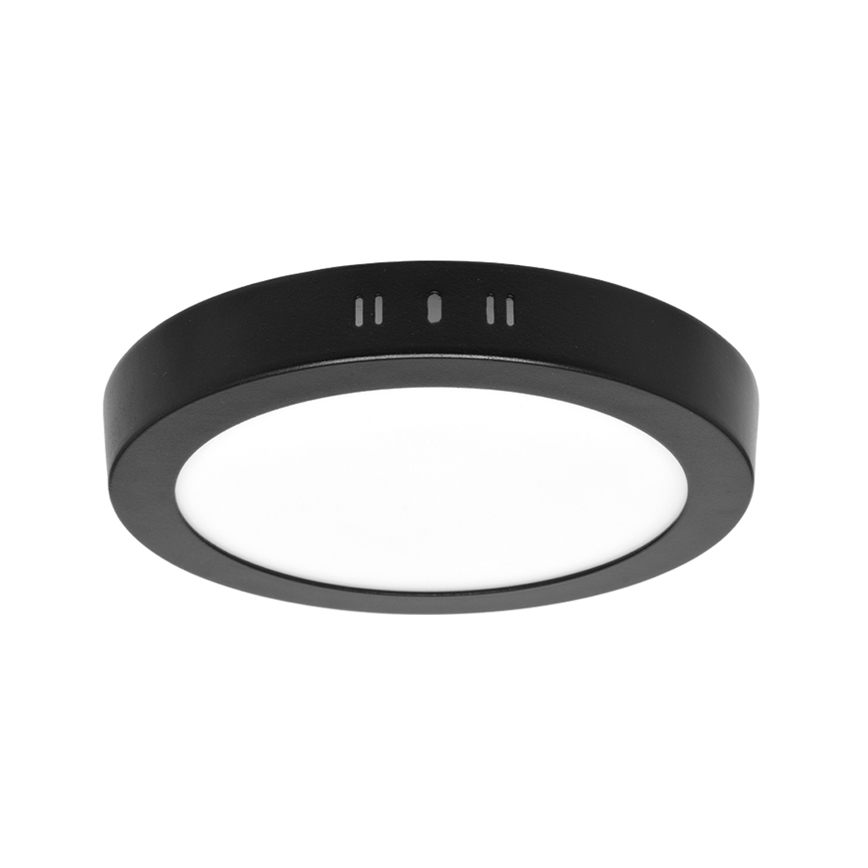 LED Stropné svietidlo LADA LED/25W/230V 3000/4000/6000K pr. 30 cm čierna
