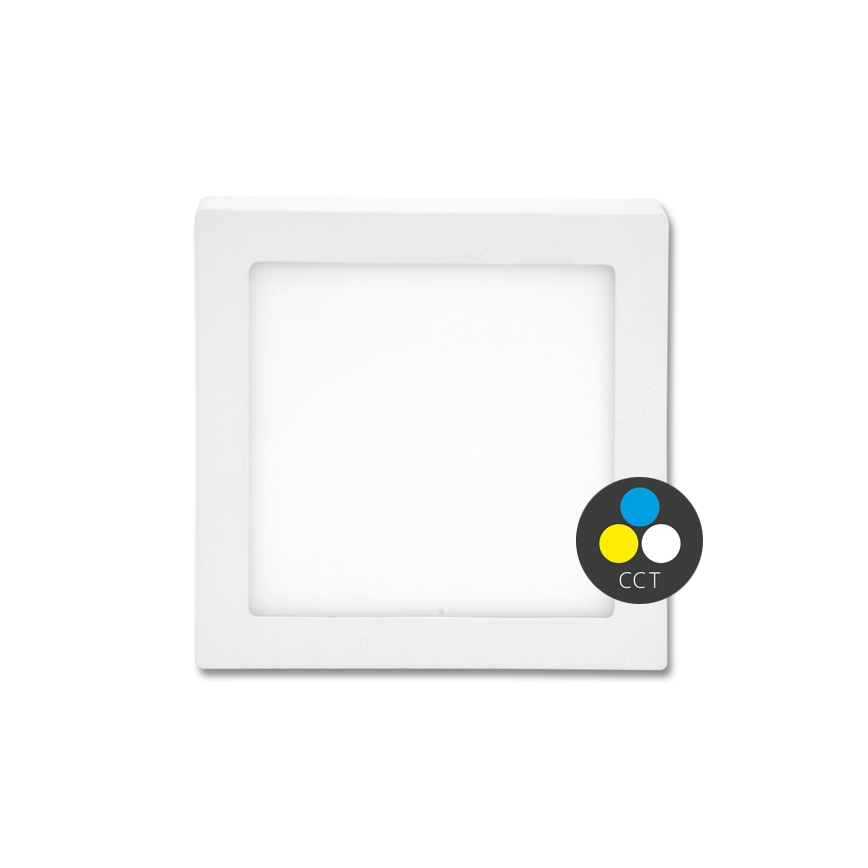 LED Stropné svietidlo RAFA LED/12W/230V 3000/4000/6000K 17x17 cm biela