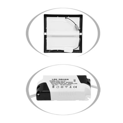 LED Stropné svietidlo RAFA LED/12W/230V 3000/4000/6000K 17x17 cm biela