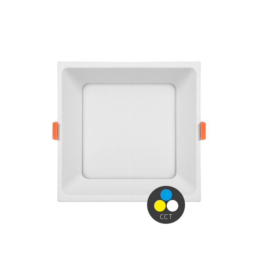 LED Podhľadové svietidlo TONY LED/12W/230V 3000/4000/6500K 12x12 cm biela