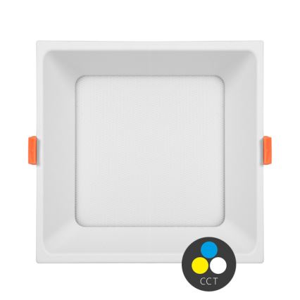 LED Podhľadové svietidlo TONY LED/24W/230V 3000/4000/6500K 17x17 cm biela