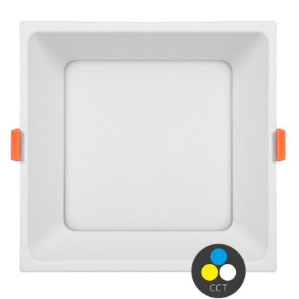 LED Podhľadové svietidlo TONY LED/36W/230V 3000/4000/6500K 22x22 cm biela