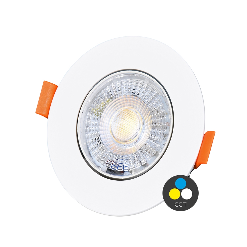LED Stmievateľné podhľadové svietidlo ZITA LED/3/5/7W/230V 3000/4000/6000K pr. 9 cm biela