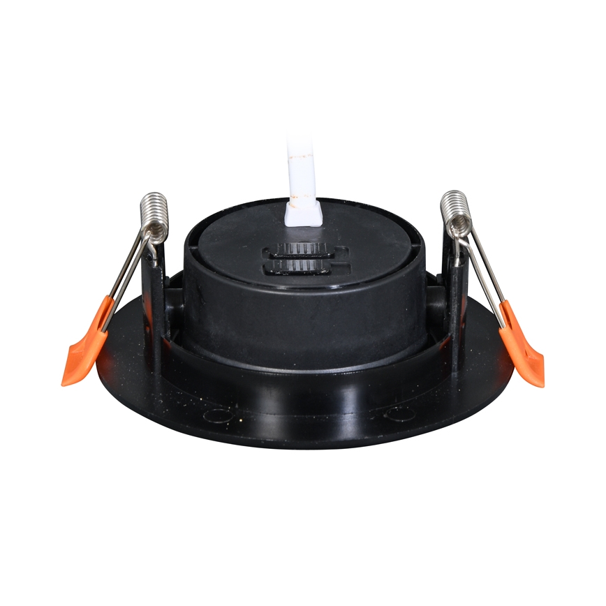 LED Stmievateľné podhľadové svietidlo ZITA LED/3/5/7W/230V 3000/4000/6000K pr. 9 cm čierna