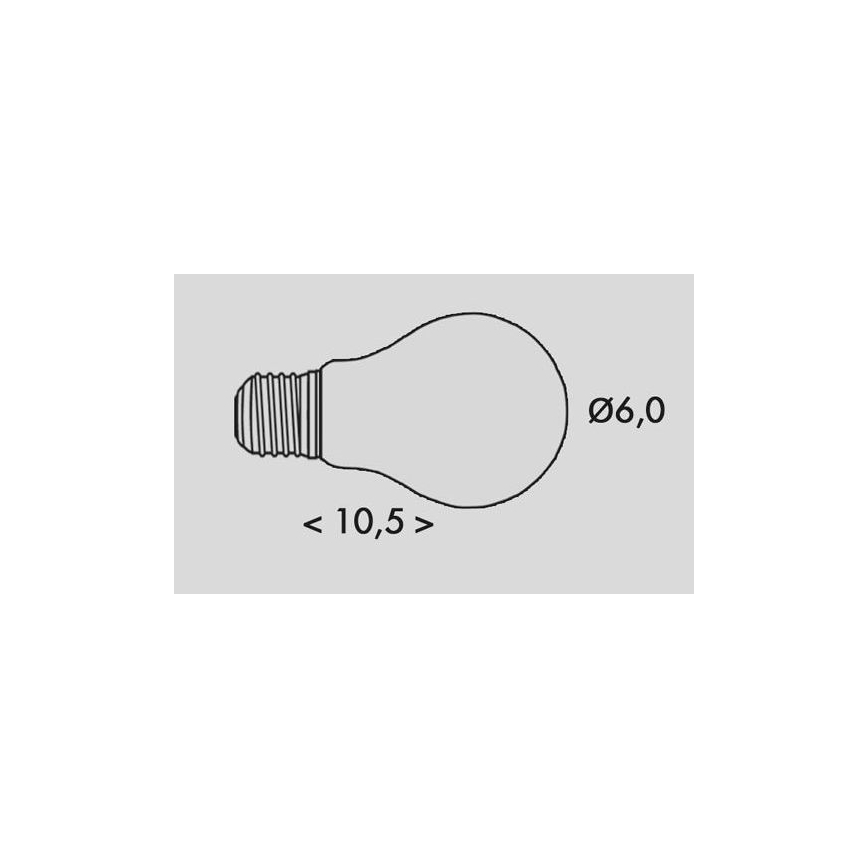 LED Žiarovka RETRO A60 E27/7,2W/230V 3000K 1520lm
