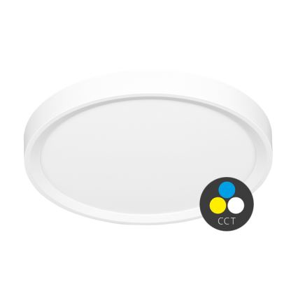 LED Stropné svietidlo SALY LED/40W/230V 3000/4000/6000K pr. 50 cm IP40 biela
