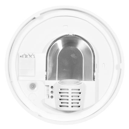 Vonkajšie stropné svietidlo so senzorom HECTOR 1xE27/60W/230V pr. 25 cm IP44 opál biela