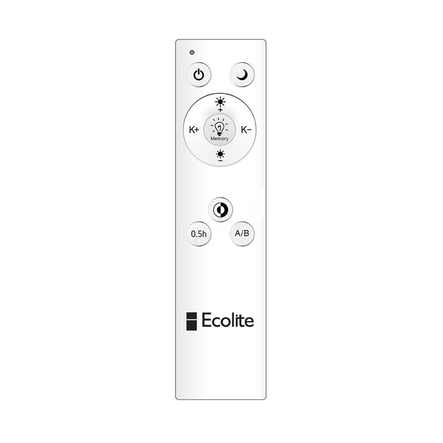 LED Stmievateľný luster na lanku NEST LED/40W/230V 3000-6500K biela + diaľkové ovládanie