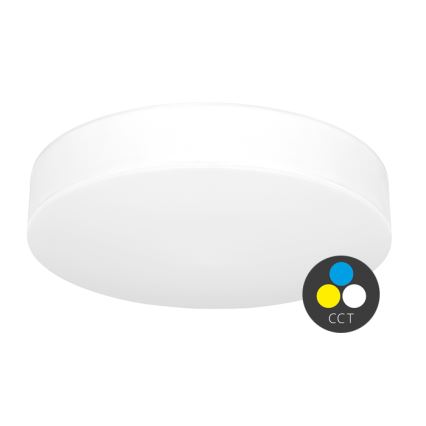 LED Kúpeľňové stropné svietidlo MAKARON LED/50W/230V 3000/4000/6000K pr. 50 cm IP44 biela