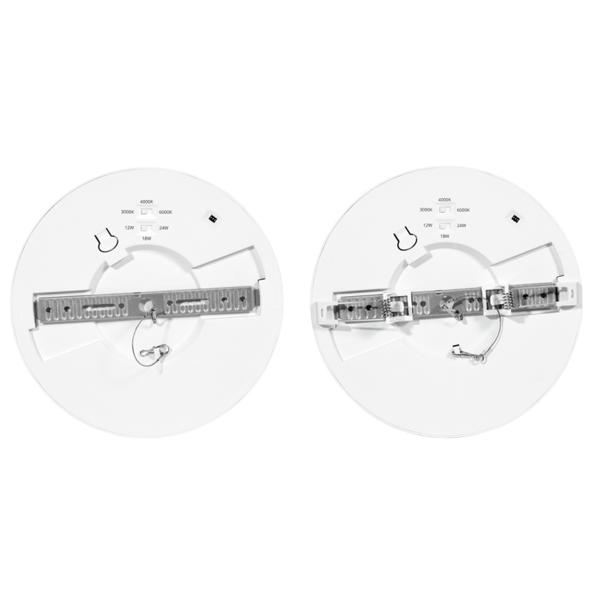 LED Stmievateľné podhľadové svietidlo so senzorom LEXA LED/12/18/24W/230V 3000/4000/6000K pr. 30 cm biela