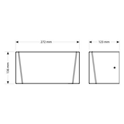 EcoStep 10307 - Sušič rúk R4.1 720W/230V biela