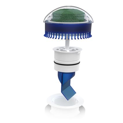 EcoStep 30011 - Bezvodný pisoár P1.1 keramika/biela