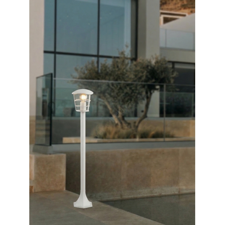 Eglo 18799 - LED vonkajšie svietidlo ALORIA 1xE27/8,5W/230V IP44 biele