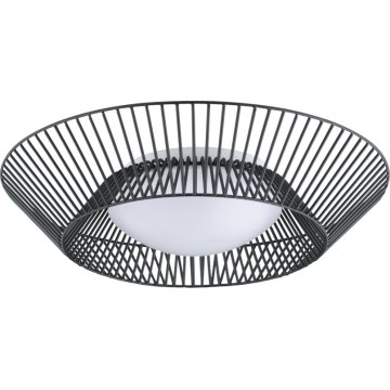 Eglo 200842 - LED stropné svietidlo PIASTRE LED/8,2W/230V pr. 39 cm čierne