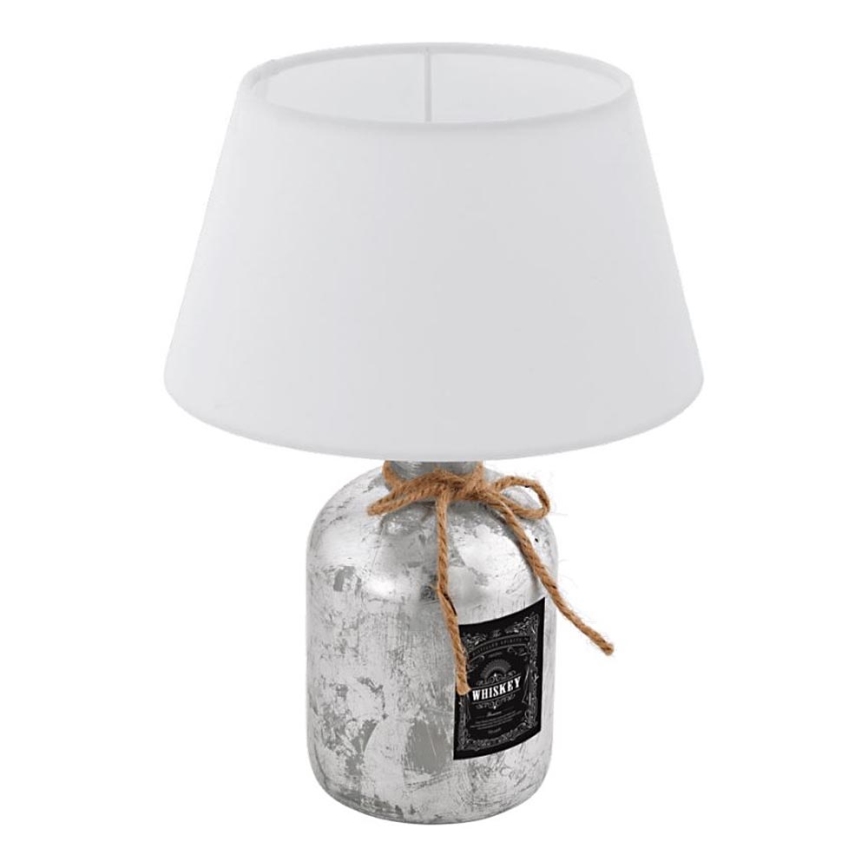Eglo 202115 - Stolná lampa MOJADA 1xE27/40W/230V biela