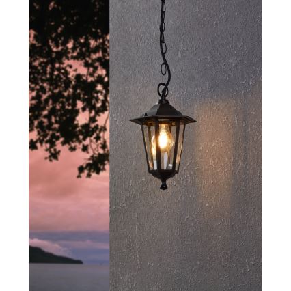 EGLO 22471 - Vonkajšia lampa LATERNA 4 1xE27/60W