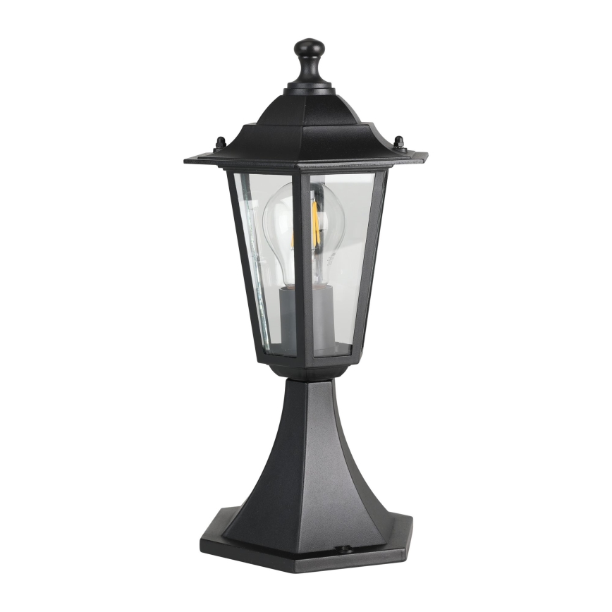 Eglo - Vonkajšia lampa 1xE27/60W čierna IP44