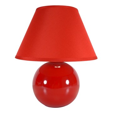 EGLO 23876 - Stolná lampa TINA 1xE14/40W červená EGLO 23876 - Stolná lampa TINA 1xE14/40W červená