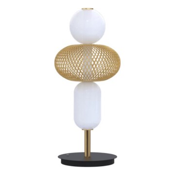 Eglo 300481 - LED stmievateľná stolná lampa CEGLIE LED/12W/230V 2200-6500K zlatá