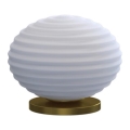 Eglo 300502 - Stolná lampa ERCALTO 1xE27/25W/230V zlatá
