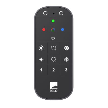 Eglo 300833 - LED RGBW Stmievateľné stropné svietidlo MALTIGNANO-Z LED/18,5W/230V 2700-6500K priemer 38 cm + diaľkové ovládanie