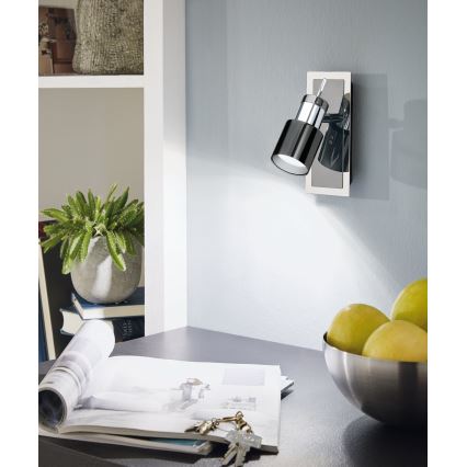 Eglo - LED bodové svietidlo 1xGU10/5W/230V čierna