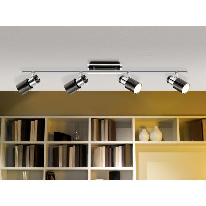 Eglo 30835 - LED bodové svietidlo DAVIDA 1 4xGU10/5W/230V