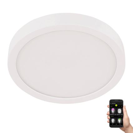 Eglo - LED Kúpeľňové stropné svietidlo LED/20,5W/230V IP44 biela pr. 28,5 cm